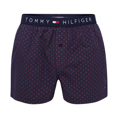 Tommy Hilfiger Navy diamond print boxers
